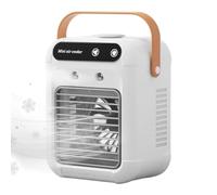 Générique Climatiseur Mobile | Rafraichisseur D'Air Silencieux 4 En 1, Réservoir 500ml, 2 Vitesses, 2 Modes Brumisation, Climatiseur Portable Sans Pour Bureau Et Chambre