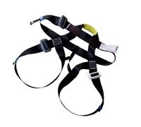 Générique Climbing Harness - Polyester Large Size, 25KN Rupture Strength, Waist Safety Belt | Outdoor Training Strap, Mountaineering Equipment For Rappelling, Welding, Roofing, Rescue, Men’s Safety