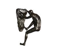 Générique Climbing Man Wall Sculpture | Decorative Resin Modern 3D Walls Art,Unique Wall Arts for Background for Home Workplace Decoration, Modern Art, Home Decor