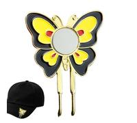 Générique Clip Casquette Marqueur De Golf - Accessoires Mode Antidérapants,Marque-Balle Magnétique pour Clip de Chapeau | pour Voyage Terrain Practice Parc Sac Vêtements