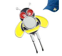 Générique Clip Chapeau Magnétique | Déco métal Animal drôle Mignon | Marque-Balle Magnétique pour Clip de Chapeau | pour Golfeur Débutant Extérieur Voyage Club Practice Jardin Parc
