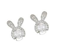 Générique Clip d ' Oreille pour Casque d ' écoute, Clip 1 2, réduction du Bruit, Clips pour écouteurs, Lapins, décoration de Casques, Pinces d ' Oreille en Zircon pour