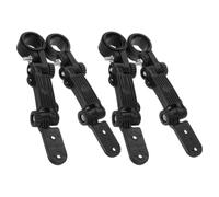 Générique Clip de Fixation en Plastique Noir, Haute Résistance 4 Pièces et Garde-Boue Arrière de Vélo Compatible Vélos de Route et Pliants Pliants