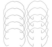 Générique Clip de Fixation pour Spot Encastré Mr16 Anneau Ressort Flexible en Acier Inoxydable Lot 10 Pièces 5 Clips Double Oreille Accessoires pour Luminaires Encastrés Fixation Sécurisée