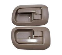 Générique Clip de poignée de porte Lot de 2 poignées porte intérieures gauche et droite pour Toyota Sienna 3.0L V6 98-03 Beige Marron remplacement(Beige Left Right)