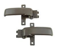 Générique Clip de poignée de porte Lot de 2 poignées porte intérieures gris foncé pour voiture pour Isuzu NPR NPR-HD NQR NRR remplacement