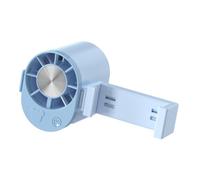 Générique Clip Fan | 9x7.2x6.5cm ABS | 3-Speed Hands Free Rechargeable Cold Wind Blower | Portable Cooling Fan | For Summer Travel Beach Camping Outdoor Belt Waist Desk Office