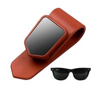 Générique Clip Lunettes de Soleil Auto - Support Pare-Soleil Voiture, Porte-Lunettes Pratique, Organisateur Compact | Accessoire Intérieur pour Femme Billets Cartes Rangement Voyage Maison Bureau