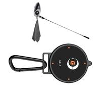 Générique Clip magnétique de golf- Attache porte-serviettes amovible, accessoire de golfà aimant puissant, fixation de sac durable | Clip d'équipement pratique pour sacs de golf, chariots, clubs, d'e