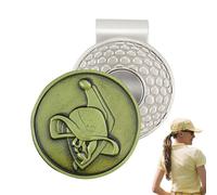 Générique Clip magnétique pour Chapeau de marqueur de Balle de Golf,Clip magnétique pour Chapeau de Golf, Clip de de Amusant avec marqueur de Balle, Accessoires de pour Hommes et Femmes golfeu