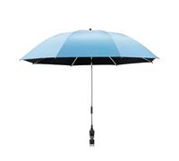 Générique Clip On Camping Umbrella - 360 Adjustable Sun Shelter, Folding Beach Shade Tool | Protection Accessory, Versatile Windproof Device for Fishing Patio Chair Wheelchair Garden Yard Pool