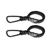 Générique Clip Porte-| 2 Pièces De Corde Tressée Portables,Clip Baseball,Accessoire pour Pause D'Entraînement Équipement Sportif Terrain Sac À Dos Et