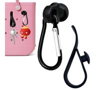 Générique Clip Porte Bonheur De - sleek Sac, durable, sturdy, Ensemble 3, Pièces Accessoires clés Robustes, monnaie pour à main | Multipurpose Outdoor Indoor Utility modern compact
