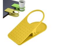 Générique Clip Porte-gobelet Sur Table - 16 X 7,5 X 3,5 Cm, Réglable Pour Eau, Soda, Café, Clips Portables, Soucoupe, Plateau De Suspension Pour Tasse De Bureau, Pour Ordinateur, Maison, Bureau