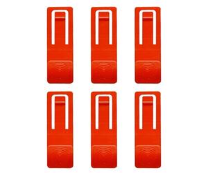 Générique Clip pour Aileron De Planche À Pagaie - Sécurise La Fixation De La Base du Skeg | Goupille De Fixation pour Planche De Surf À Dégagement Rapide | Pack 6 Pièces + Mini Dimensions 4,7x1,7cm