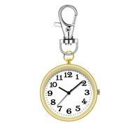 Générique Clip Watch - Round Pocket Backpack Watch avec Boucle Clé | Keychain Wattch | Clip De Sac Charme pour Vacances, La Famille, Les Amis Et Les Amoureux | Mini-wattch Portable pour Un Usage Quot