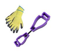 Générique Clips de gants pour le travail | Support de gants multifonctionnel anti-perte avec double clips | Cintre à pour de construction, de jardinage, de travail en plein air