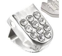Générique Clips De Lacets Chaussures - Fermoir à boucle bouton-pression stable | Clips De Lacets Sécurisés - Pour Hommes Adultes Baskets Running Football Basketball Golf Gym Voyage Extérieur