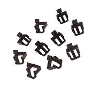 Générique Clips de réparation de connecteurs RJ45, 10 pièces, couvertures compatibles avec Les câbles Ethernet Cat5e Cat6 pour Le Bureau et la Maison, Boucles de réseau