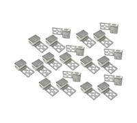 Générique Clips De Réparation De Ressorts De Rembourrage en Fer Argenté, Supports en Zigzag for Canapé, Banquette