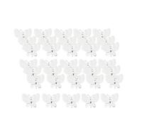 Générique Clips pour Orchidées Pliables en 50 Parties, Offrant Un Bon Support, Faciles à Installer et à Retirer ; Clips Transparents et Créatifs pour Plantes à