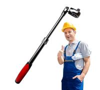 Générique Cliquet à manche long, cliquet extensible,Clé à cliquet bidirectionnelle en acier à haute teneur en carbone - Clé à cliquet à manchon allongé 1/2, 3/8, 1/4 pour l'usine