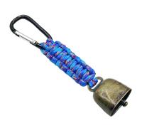 Générique Cloche à Ours avec - Garantit instantanément la sécurité des sentiers, Silencieux magnétique, Alerte en Acier à décibels élevés, Clip en de Zinc antirouille | Randonnée Parfaite ou