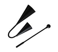 Générique Cloches Agogo, Instrument de Percussion Traditionnel, Fête avec Maillets, Jeu éducatif pour Enfants, Musique Latino-américaine, Clochette Double En Mé, 25cmx14cm