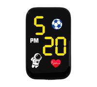 Générique Clock for Motorcycle | Dashboard Mount Waterproof - Motorbike Mini Clock with Light | for Men Women Teens City Riding Short Trips Commuting Urban Road