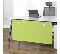 Générique Cloison de séparation autoportante en Acrylique dépoli avec système de Fixation à Clips, Panneau de séparation sous Bureau, écran de pudeur pour Bureaux de Bure