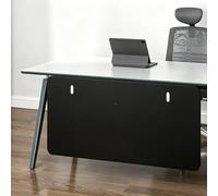 Générique Cloison de séparation autoportante en Acrylique dépoli avec système de Fixation à Clips, Panneau de séparation sous Bureau, écran de pudeur pour Bureaux de Bure