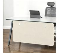Générique Cloison de séparation autoportante en Acrylique dépoli avec système de Fixation à Clips, Panneau de séparation sous Bureau, écran de pudeur pour Bureaux de Bure