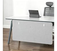 Générique Cloison de séparation autoportante en Acrylique dépoli avec système de Fixation à Clips, Panneau de séparation sous Bureau, écran de pudeur pour Bureaux de Bure