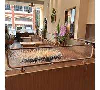 Générique Cloison de séparation en Verre pour Restaurants, cloison de comptoir multifonctionnelle - Panneau de séparation pour salles à Manger et Bars d'hôtels, séparateur pour Une Meilleure intimité