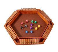 Générique Close The Box Game | 6 Players for Board - Versatile 10 Number Game, Classic Tabletop Version Double Shutter Classroom