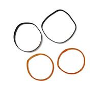 Générique Closed Loop Timing Belts， Courroie d'entraînement Principale, Compatible avec Zebra, imprimante de Codes-Barres,for Printer Belt Parts(A Set)