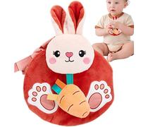 Générique Cloth Books - Soft Cloth Animal Educational Book, Tear-Resistant, 3D Sensory Learning Toy for, Promotes Cognitive Development, Fine Motor Skills, and Interactive Play for Kids