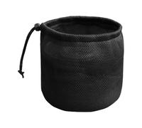 Générique Clothes Peg Bag Holder, Laundry Organizer, Drawstring Closure, Elastic Clothespin Storage, Ideal for Hiking, Picnic, Bathroom, Backpacking, and Travel Use, Black Colored