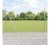 Générique Clôture de Champ 1,5x25 m en Acier galvanisé,Panneaux de clôture,38.1KG-3351518