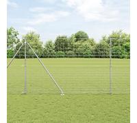 Générique Clôture de Champ 1,6x25 m en Acier Galvanisé,Panneaux de clôture,50.65KG-3351443