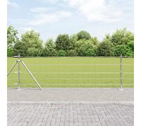Générique Clôture de Terrain 0.8x25 m en Acier Galvanisé,Panneaux de clôture,24.05KG-3351500