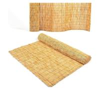 Générique Clôture en Bambou Et Canisse, Brise-Vue, Tressé À La Main Facile Découper, pour Une Protection Extérieure Contre Le Vent Soleil Lattes(Width 2m x Length 2.5m)