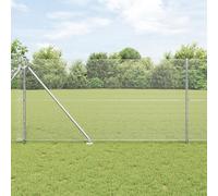 Générique Clôture en Fil soudé avec 13 piquets à Spike 1x50 m Acier galvanisé,Panneaux de clôture,66.71KG-3351998