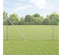 Générique Clôture en Fil Soudé avec 13 Piquets Aigus 1.2x50 m Acier Galvanisé,Panneaux de clôture,75.36KG-3352003