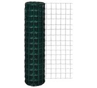 Générique Clôture Euro Acier 10 x 1,5 m Vert,Panneaux de clôture,6.14KG-140575
