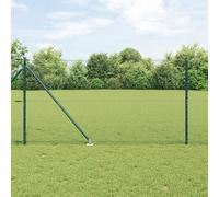 Générique Clôture hexagonale Verte 1.2x10 m en Acier,Poteaux & traverses de clôture,19.25KG-3353062