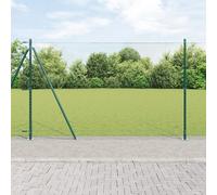 Générique Clôture Hexagonale Verte 1,6x10 m Acier,Poteaux & traverses de clôture,16.1KG-3353497