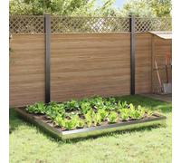 Générique Clôtures Anti-limaces 12 pcs Argent Acier galvanisé,Quincaillerie,Clôtures & barrières,Murets & Bordures de Jardin,Argent,12.5 KG,874883