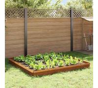 Générique Clôtures Anti-limaces 12 pcs Rouillé,Quincaillerie,Clôtures & barrières,Murets & Bordures de jardin-874884