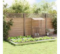 Générique Clôtures Anti-limaces 16 pcs Argent Acier galvanisé,Quincaillerie,Clôtures & barrières,Murets & Bordures de jardin-874889